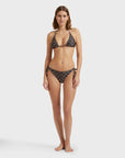 Side Tie Bikini Bottom Turtles Chain