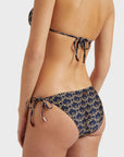Side Tie Bikini Bottom Turtles Chain