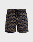 Men Stretch Short Swim Shorts Turtles Chain