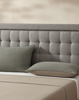 Reversible Cotton Cashmere Standard Sham