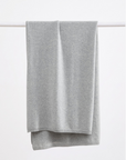 Cashmere & Wool Throw - Glacier Gray