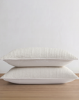 Pure White Silk Quilted Sham