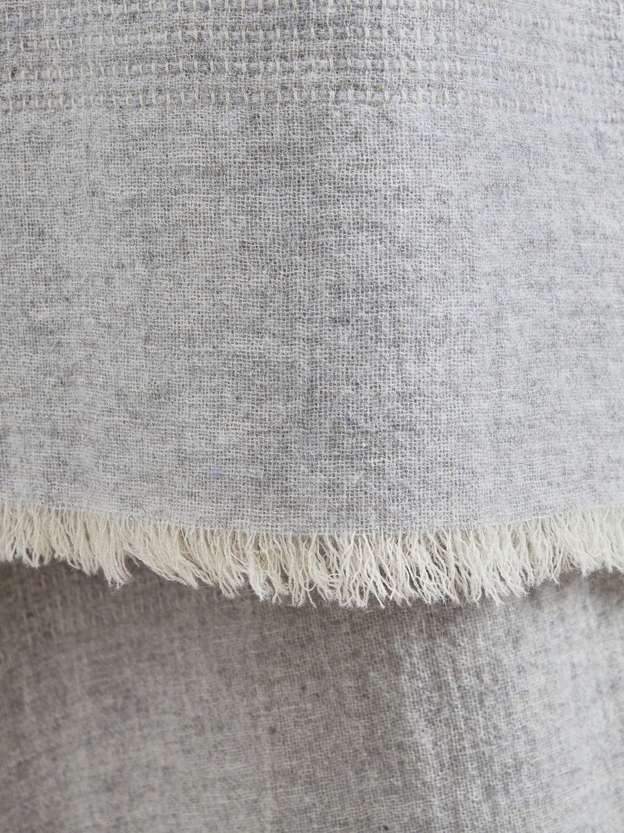 Vera Wang Contrast Bobbin Thread Bed Throw