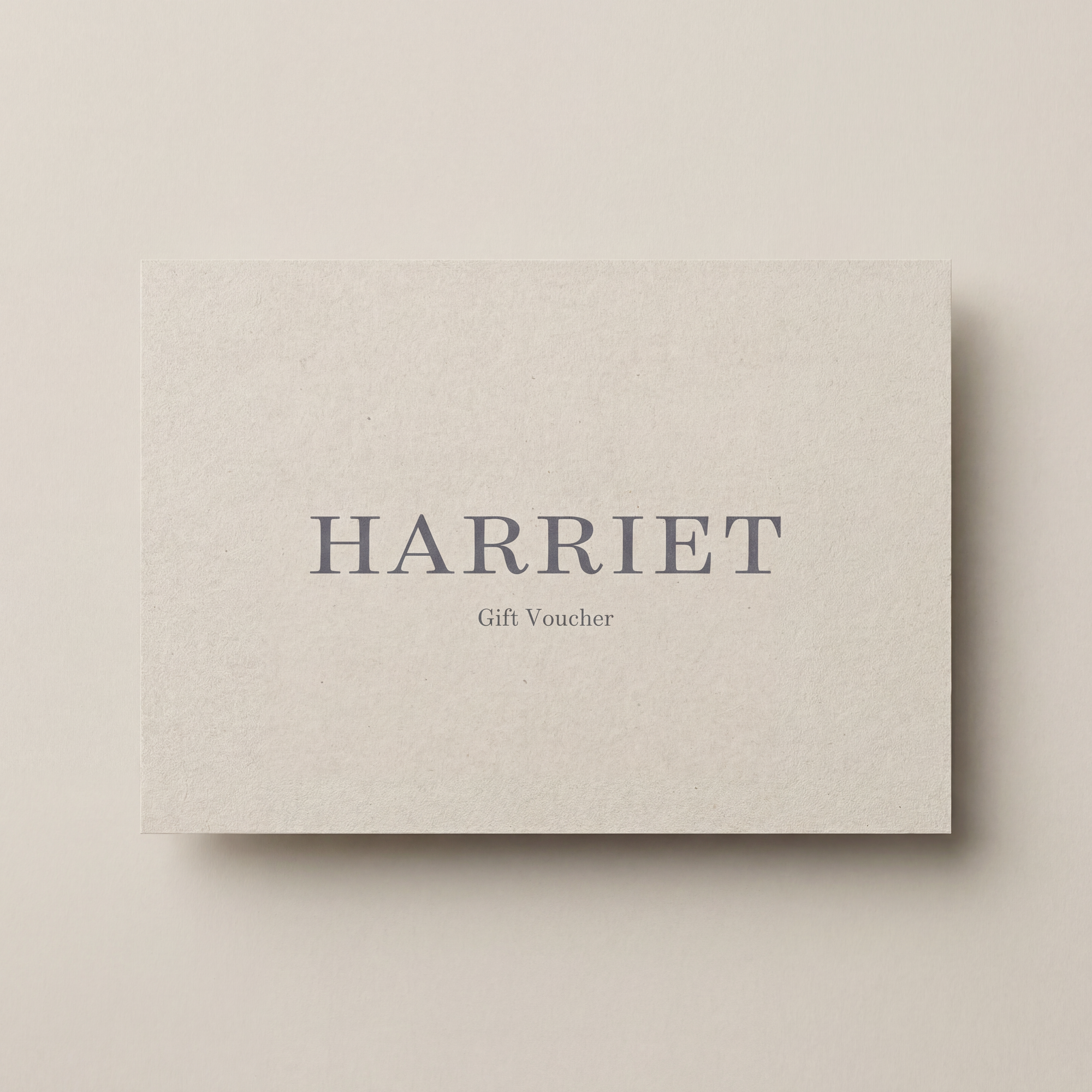 Harriet Gift Voucher