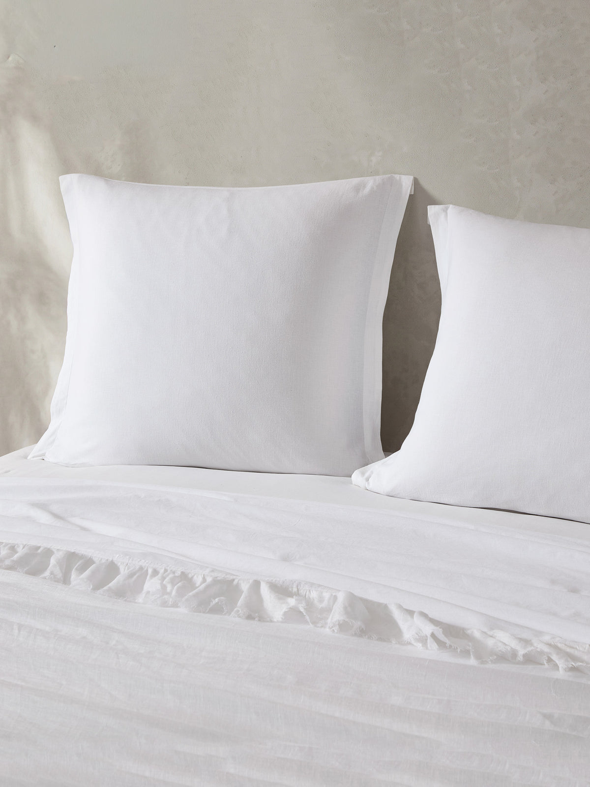 Waffle Weave European Sham Single