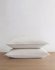Pure White Silk Quilted Sham
