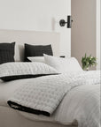 Vera Wang Contrast Bobbin Thread Quilt Cover