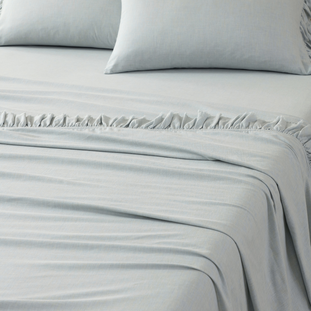 CoCashmere™ Ruffle Flat Sheet