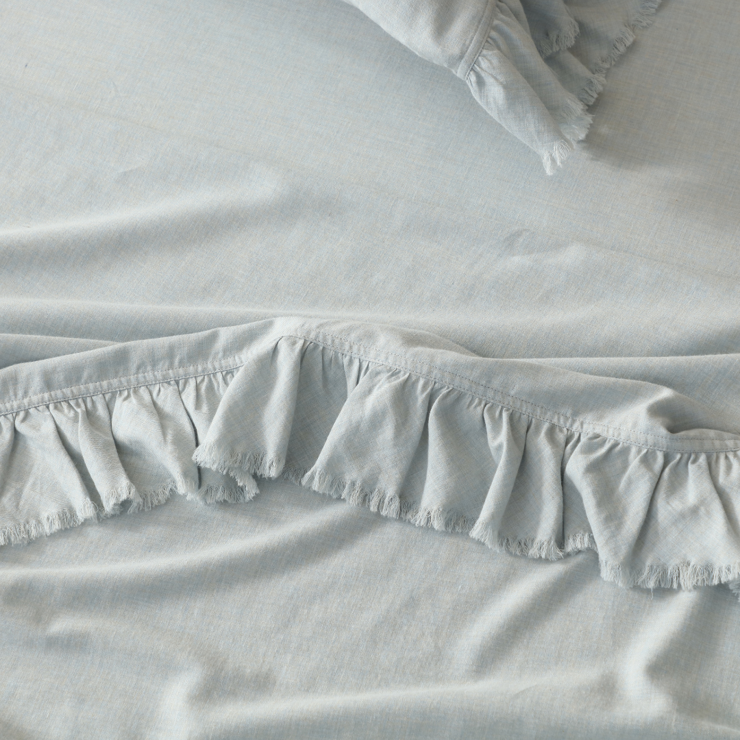 CoCashmere™ Ruffle Flat Sheet