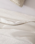 Linen Colour Block Flat Sheet