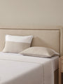 Linen Colour Block Standard Sham