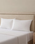 Linen Colour Block Pillowcase Pair