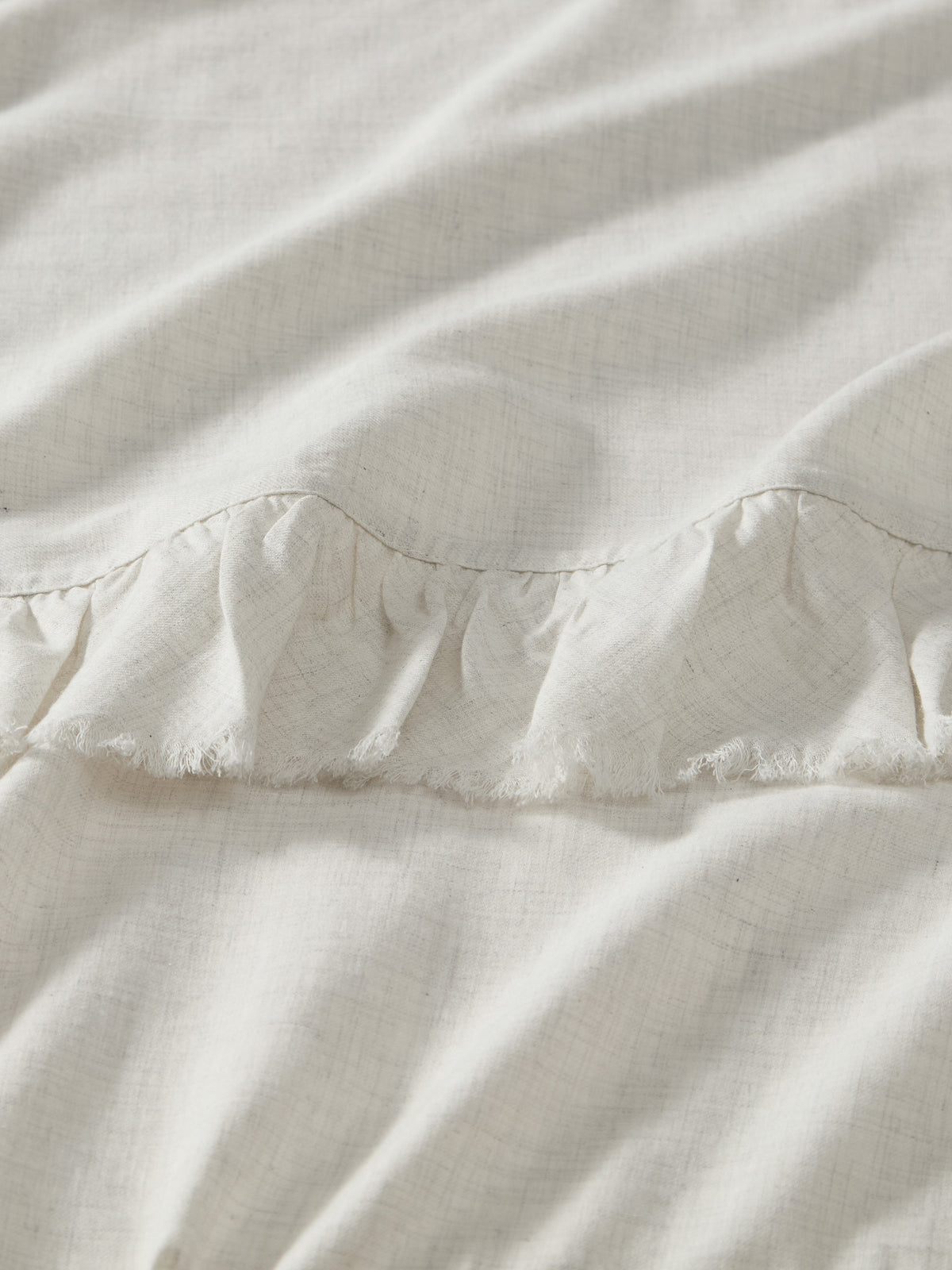 CoCashmere™ Ruffle Flat Sheet