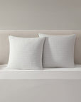 Modern Grid Weave European Sham