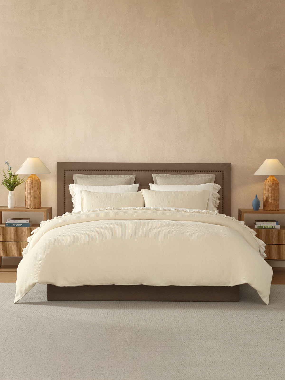 Waffle Weave Fitted Sheet