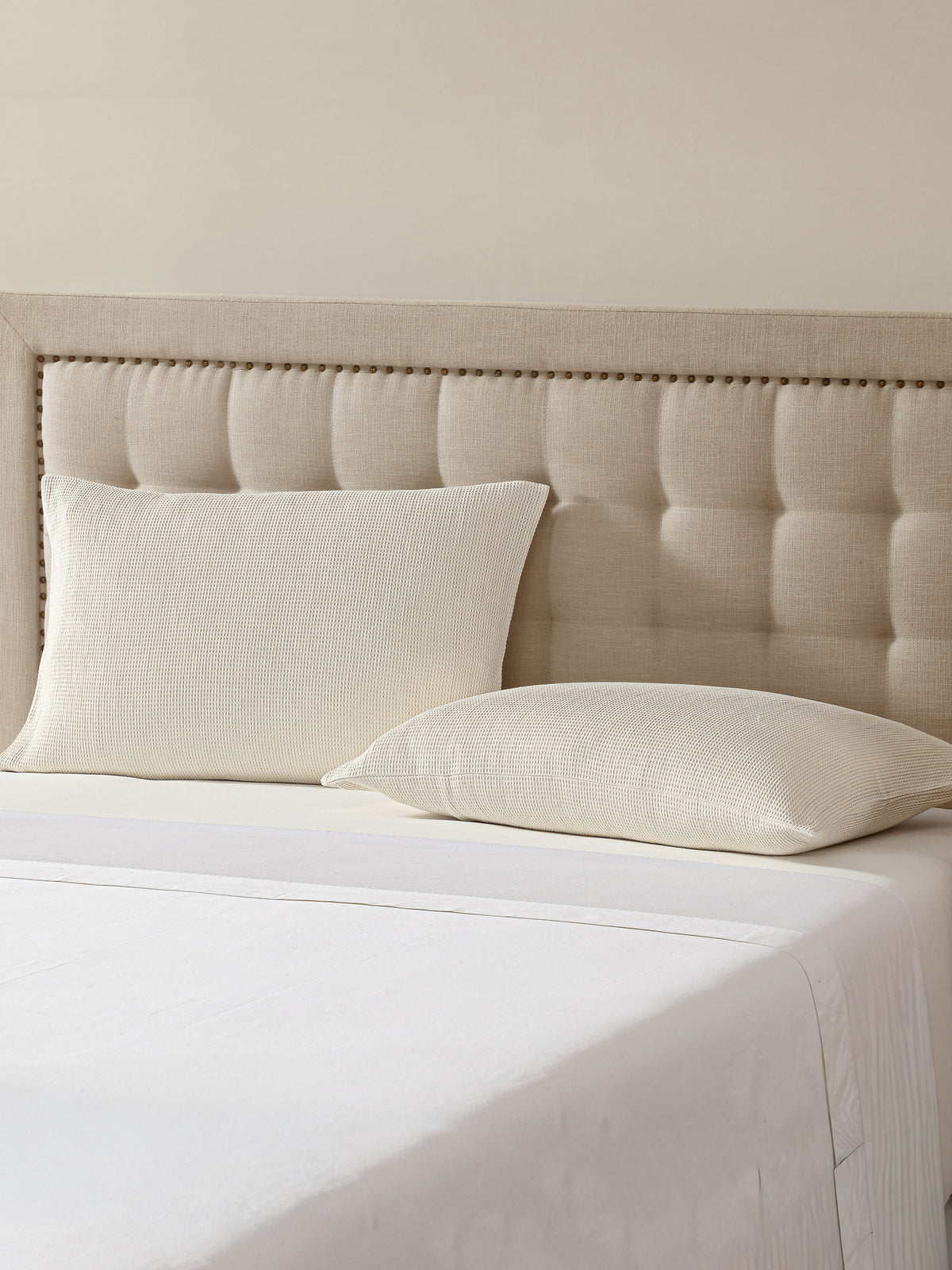 Waffle Weave Standard Sham