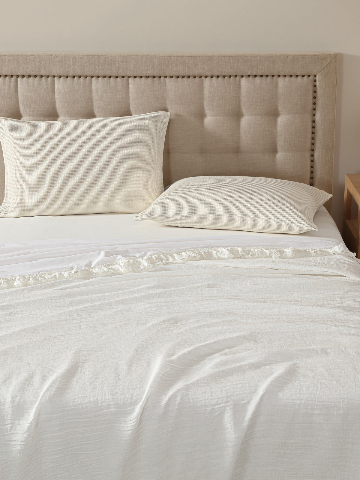 Waffle Weave Flat Sheet