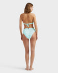 High-Waisted Bikini Bottom Seashells