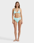 High-Waisted Bikini Bottom Seashells