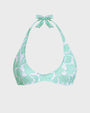 Round Neckline Bikini Top Seashells