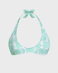 Round Neckline Bikini Top Seashells