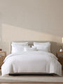 Vera Wang Lattice Tucks Quilt Cover