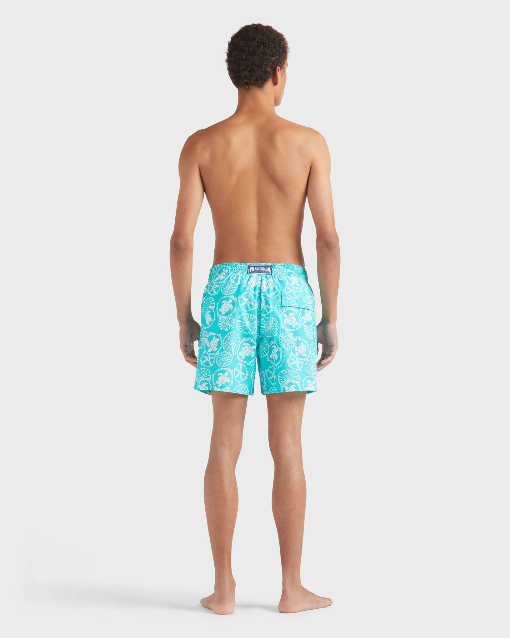 Men Swim Shorts Oursins Bicolores