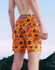 Men Swim Shorts Poppies