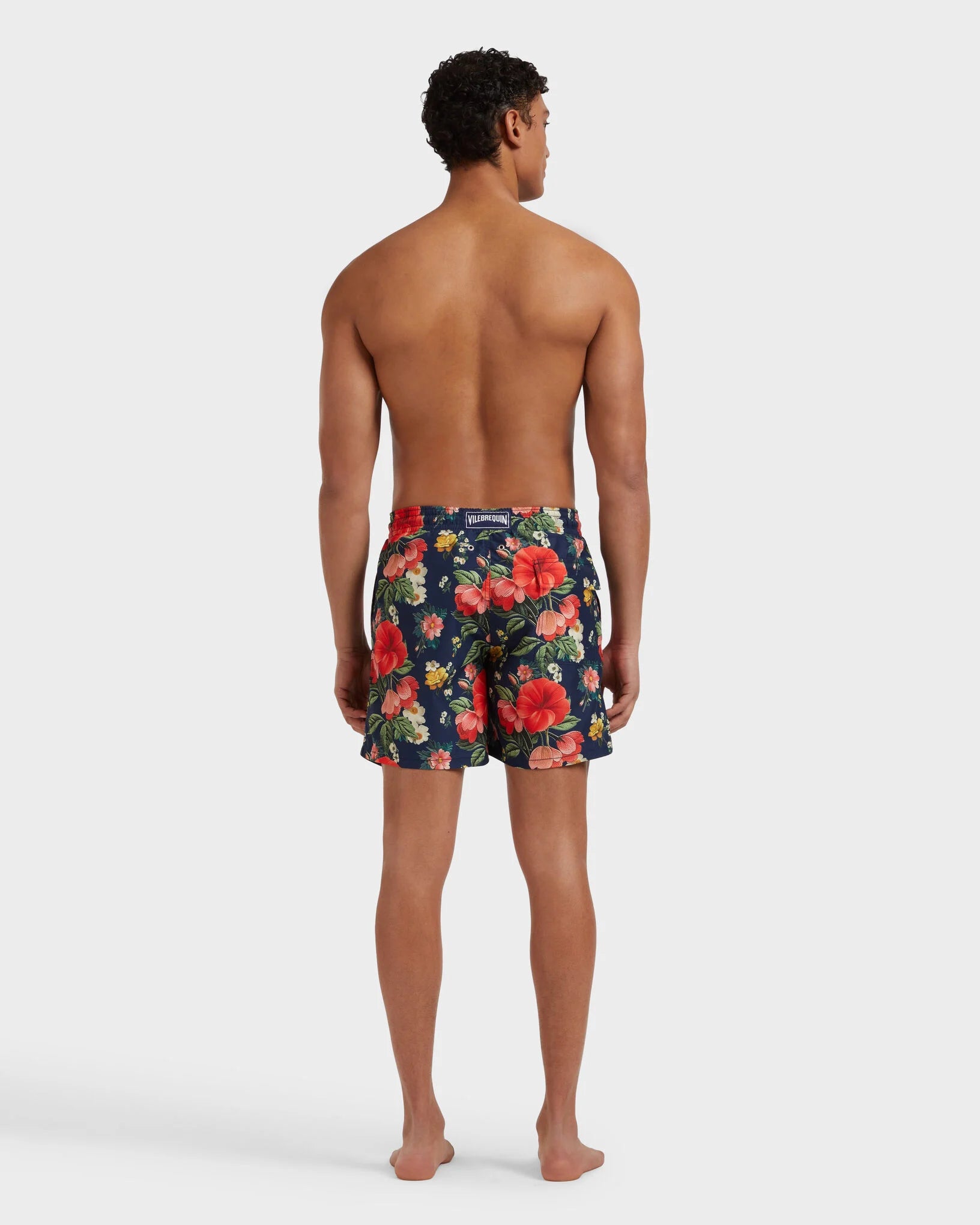 Men Swim Shorts Flowers
