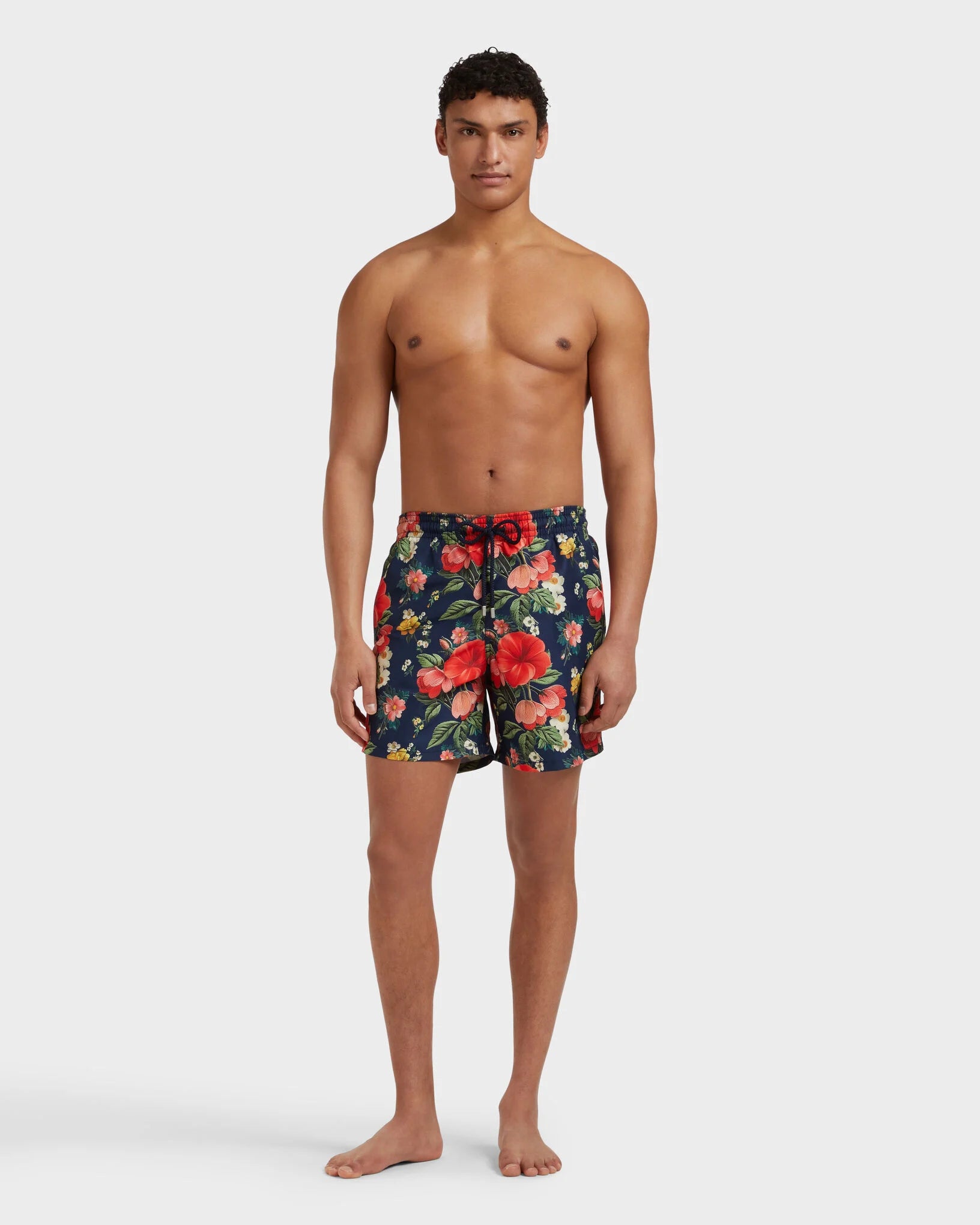 Men Swim Shorts Flowers