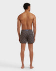 Men Stretch Short Swim Shorts Turtles Chain