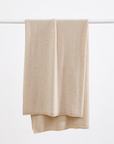 Cashmere & Wool Throw - Oatmeal