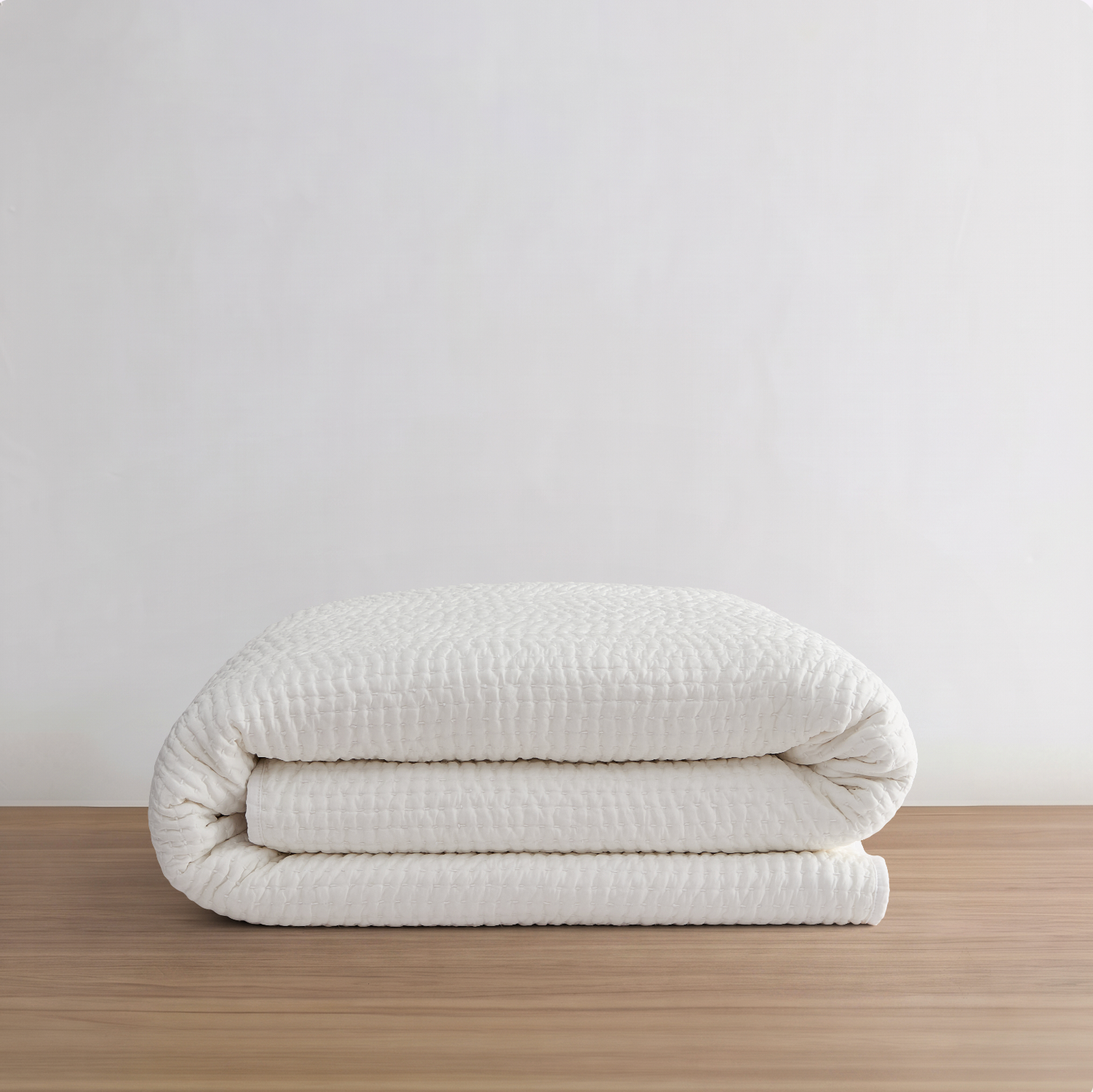 Pure White Silk Quilt