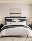 Vera Wang Contrast Bobbin Thread Standard Sham