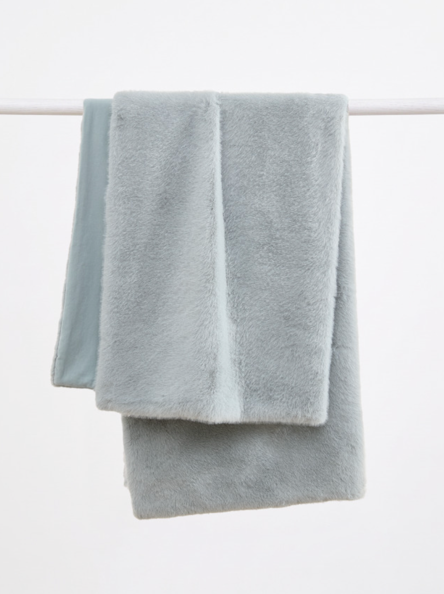 Faux Fur Throw