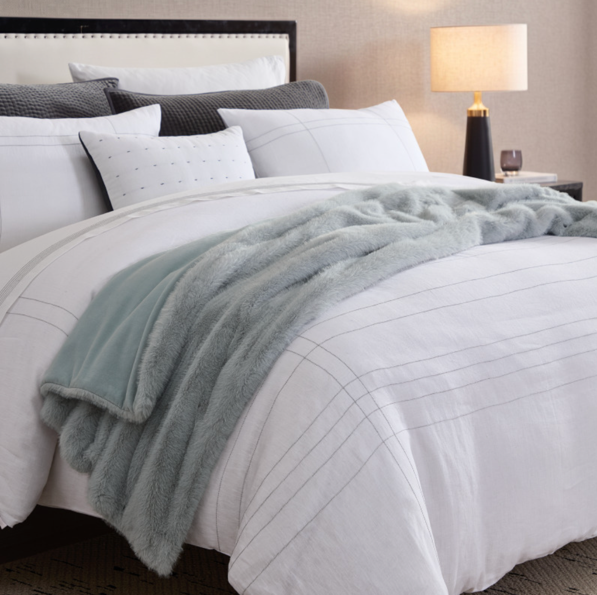 Faux Fur Throw