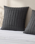 Vera Wang Contrast Bobbin Thread Euro Sham