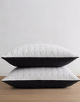 Vera Wang Contrast Bobbin Thread Quilted Euro Sham