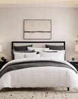 Vera Wang Contrast Bobbin Thread Quilted Euro Sham