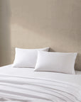 Vera Wang Lattice Tucks Pillowcase Pair